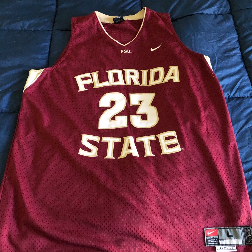 Florida State Nike FSU basketball Jersey size L